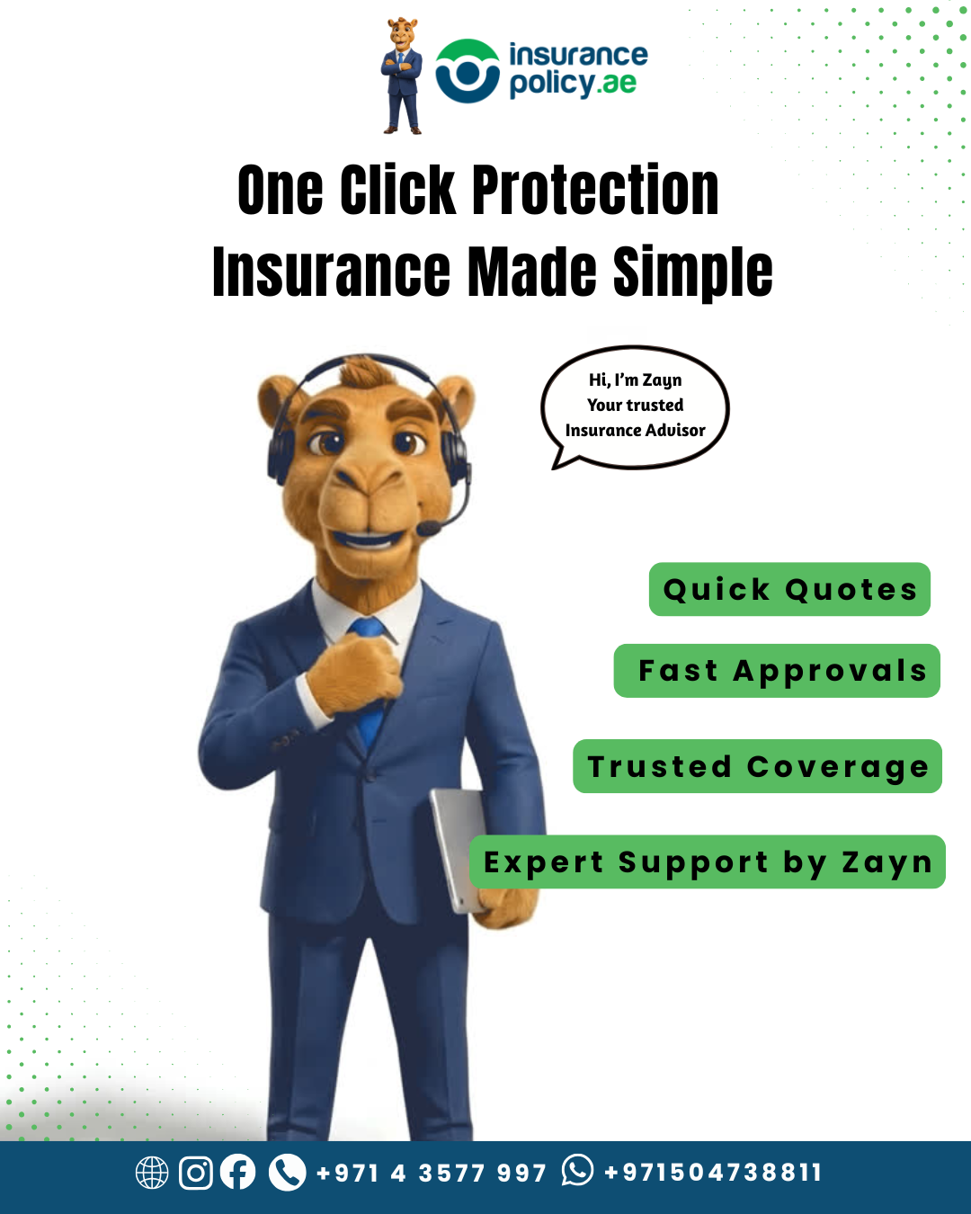 One Click Protection: Why Insurance Matters More Than Ever in the UAE