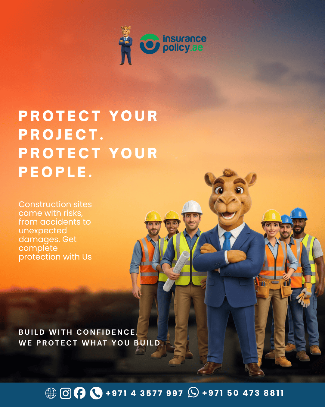 Construction Insurance in the UAE: Protect Your Project Before the First Brick Is Laid