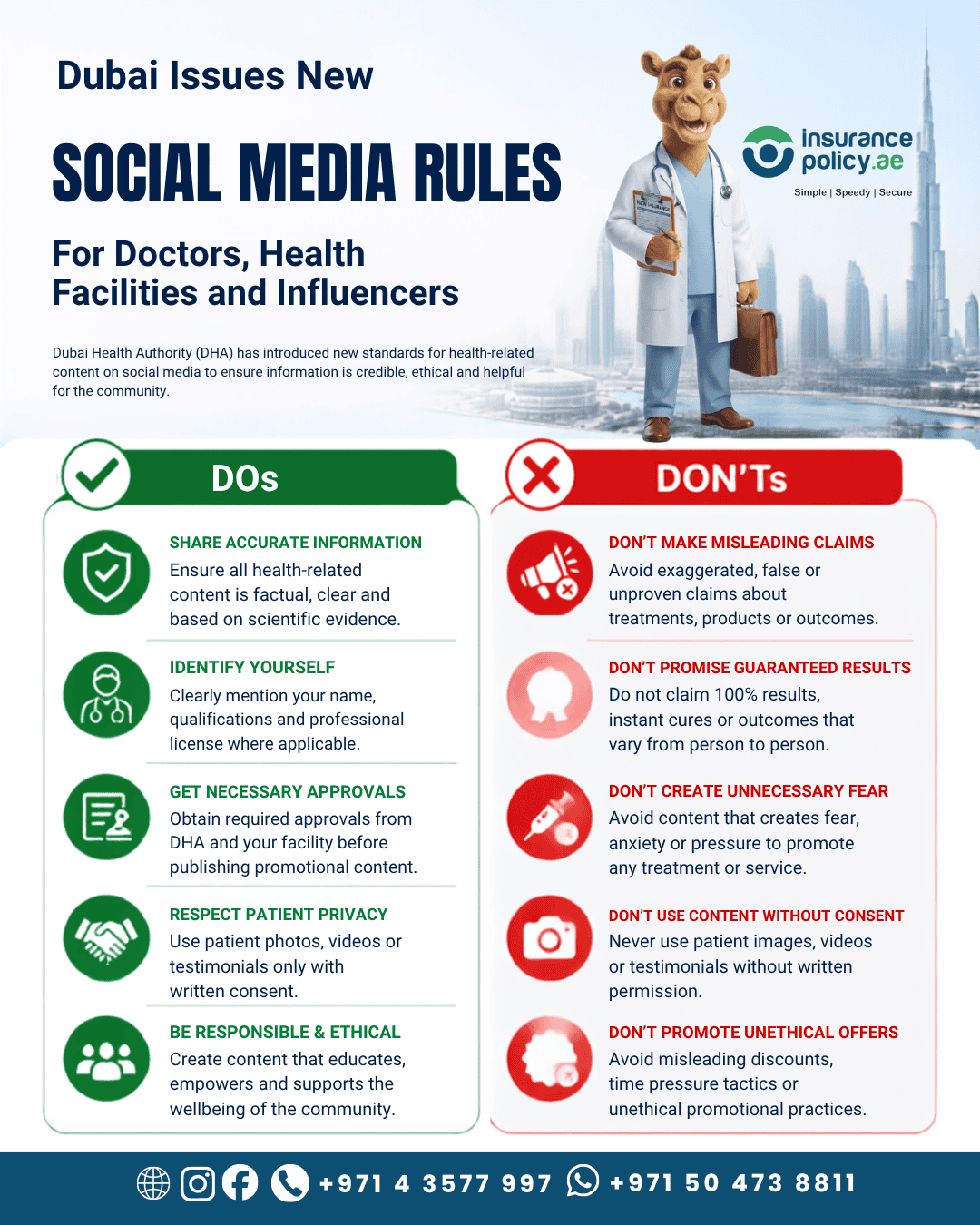 Dubai Tightens Social Media Rules for Doctors, Healthcare Facilities and Influencers: What UAE Residents Need to Know